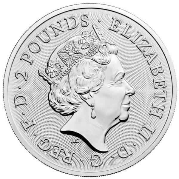 Royal Mint Stříbrná mince Myths and Legends - Maid Marian 1 Oz 2022 Velká Británie - Image 2