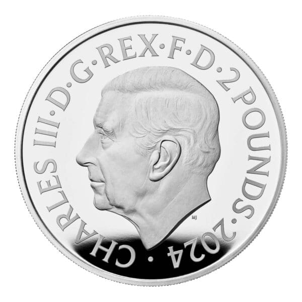 Royal Mint Tyrannosaurus 2024 UK 1oz Proof - Image 2