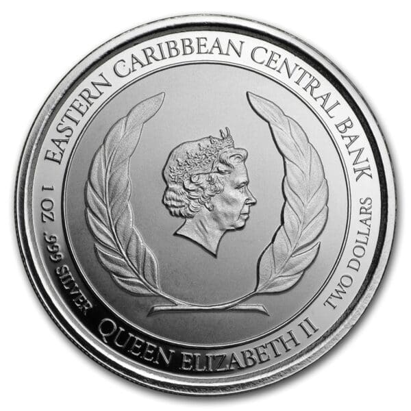 Scottsdale Mint St. Lucia  plameňák růžový 1 Oz - Image 2