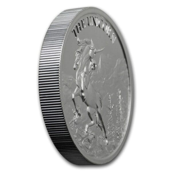 Silver Shield jednorožec- 2019 2 oz - Image 2