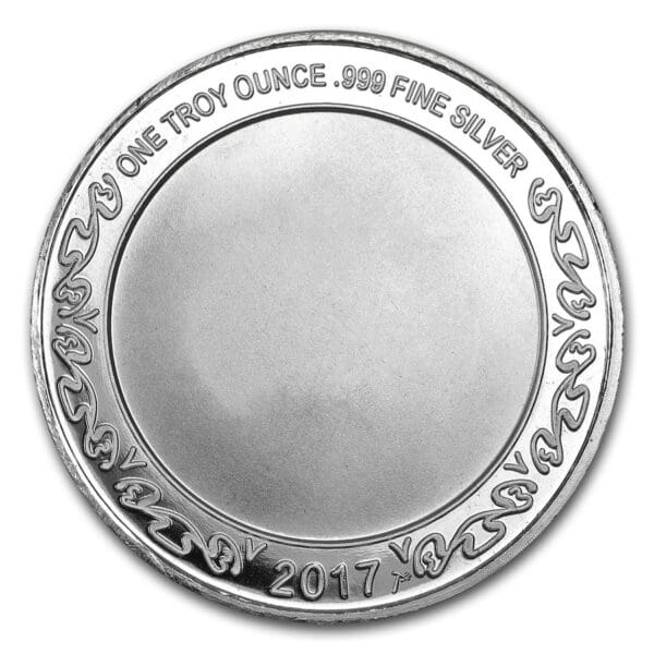Silver Shield Mince 1 oz stříbrná mince - svatba - Image 2