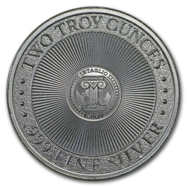 Silver Shield Stříbrná investiční mince-2 oz Stříbro - Chupacabra 2019 - Image 2