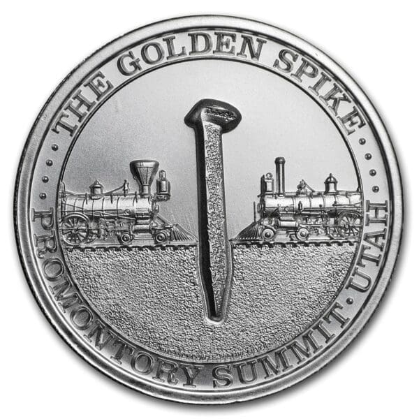 Silvertowne První transkontinentální železnice 2 Oz - Image 2