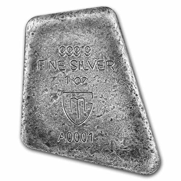 Stříbrný slítek  Fluorescenční runa Germania Mint: Uruz 1 Oz - Image 3