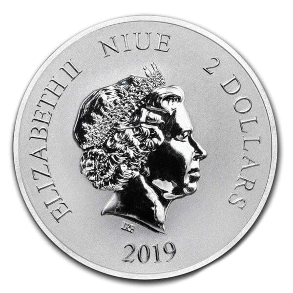 Sunshine Minting $ 2 Disney Lion King 25. výročí BU 1 oz - Image 2