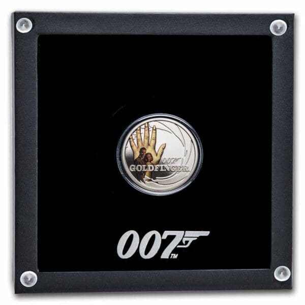 The Perth Mint Australia 007 James Bond Film: Goldfinger 1/2 oz - Image 3