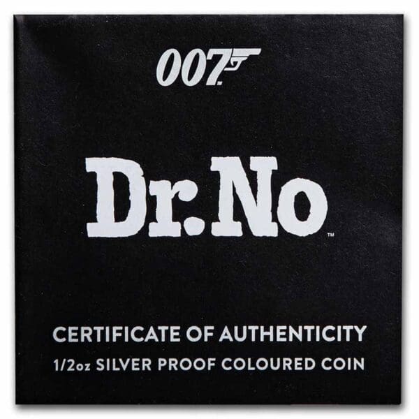 The Perth Mint Australia 007 James Bond Movie Collection: Dr. No 1/2 Oz - Image 5
