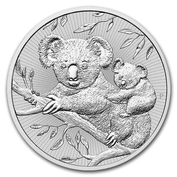 The Perth Mint Australia Mince :2018 Austrálie 2 oz Stříbro Koala BU
