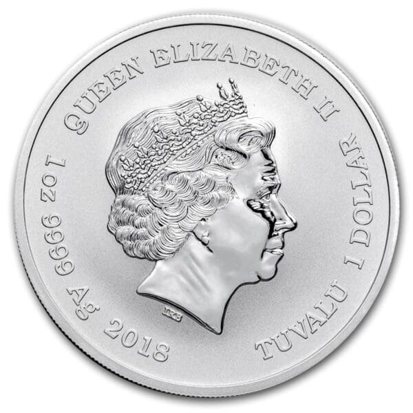 The Perth Mint Australia Mince-2018 Tuvalu 1 oz  $ 1 Marvel Serie BLACK PANTHER - Image 2