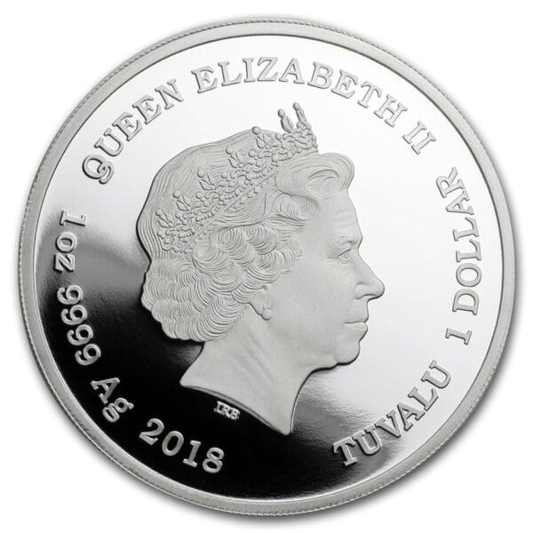 The Perth Mint Australia Mince : 2018 Tuvalu 1 oz Stříbro Proof Ready Player One Art3mis - Image 2