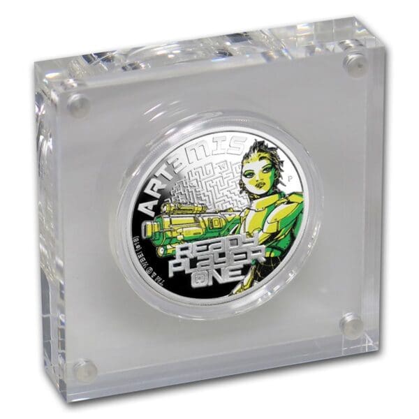 The Perth Mint Australia Mince : 2018 Tuvalu 1 oz Stříbro Proof Ready Player One Art3mis - Image 4