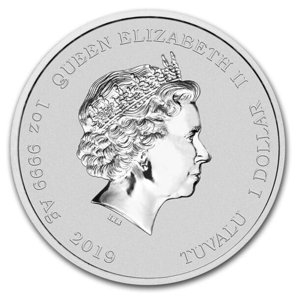 The Perth Mint Australia Tuvalu  Homer Simpson BU 1 Oz - Image 2