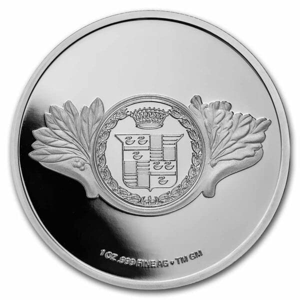 U.S. Mint Mince Logo Cadillac "Standard Of The World" (1914) 1 oz - Image 2