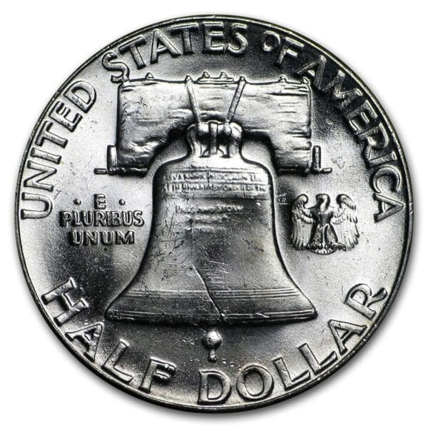 UNITED STATES MINT 1958 Franklin Half Dollar - Image 2