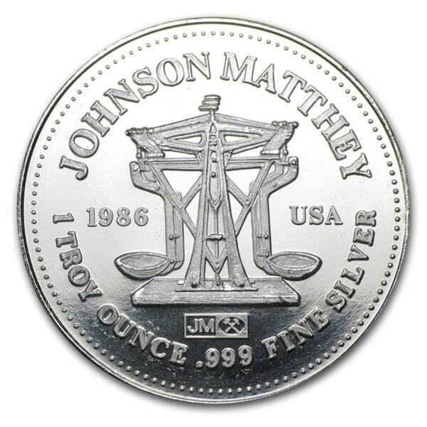 UNITED STATES MINT Mince - 1 oz Stříbrná mince  - Johnson Matthey (svoboda, americká cesta) - Image 2