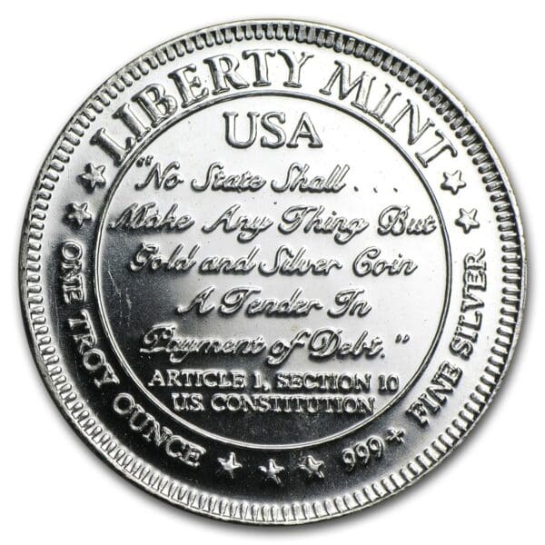 UNITED STATES MINT USS ústavní loď 1 Oz - Image 2