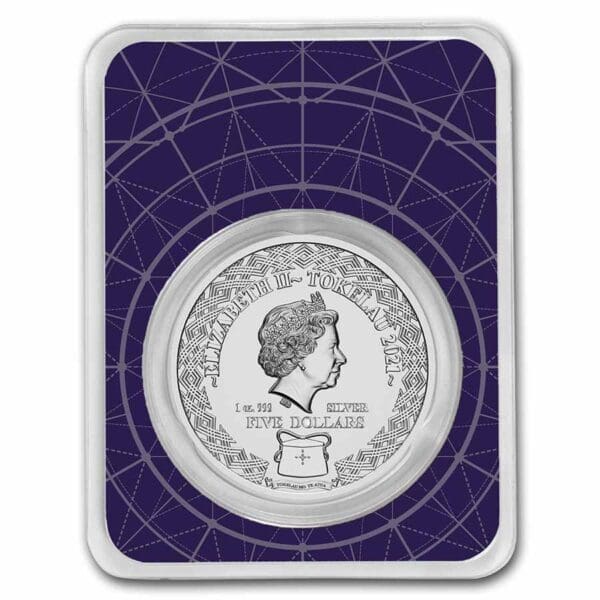 9Fine Mint Zvěrokruh Váhy 1 oz Stříbro - Image 5