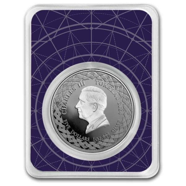 9Fine Mint Zvěrokruh Raka 1 oz Stříbro TEP - Image 2