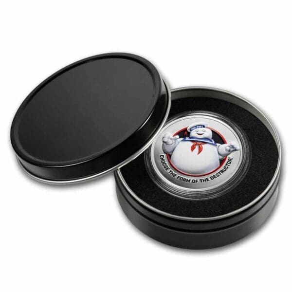 9Fine Mint 2024 Niue 2 oz Stříbro $ 5 Ghostbusters: Stay Puft - Image 4