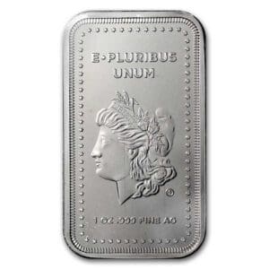 9Fine Mint Stříbrný slitek - Morgan Design 1 Oz