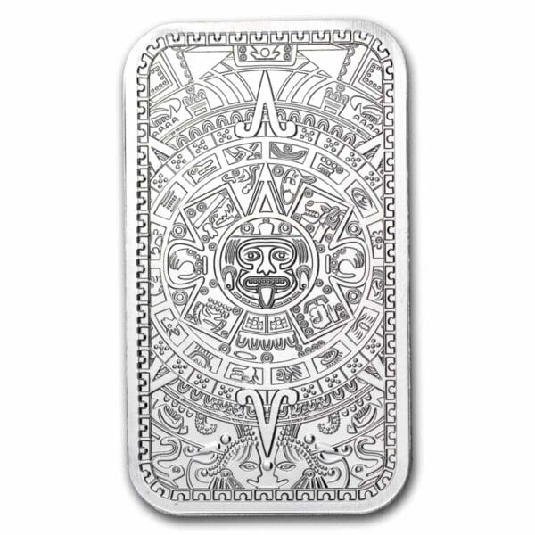 9Fine Mint Stříbrný slitek - Aztec 1 Oz