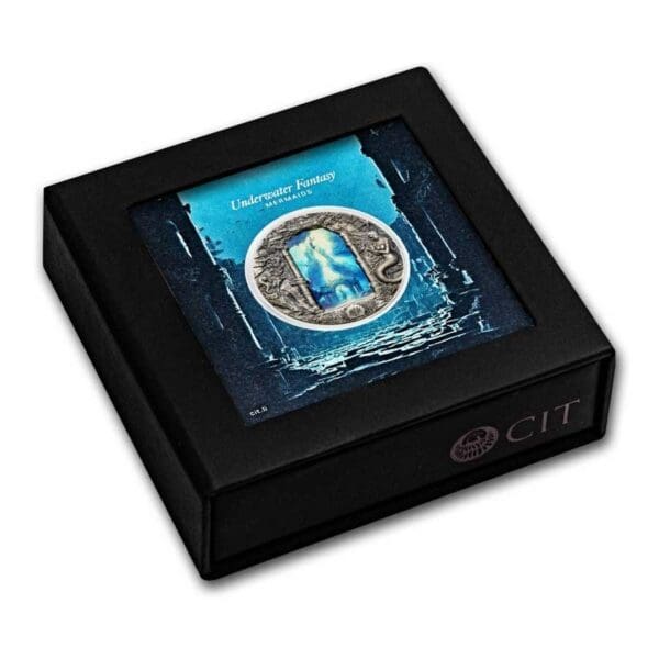 Mayer Mint GMBH Antique Underwater Fantasy: Mořské panny 3 Oz 2024 Palau - Image 4