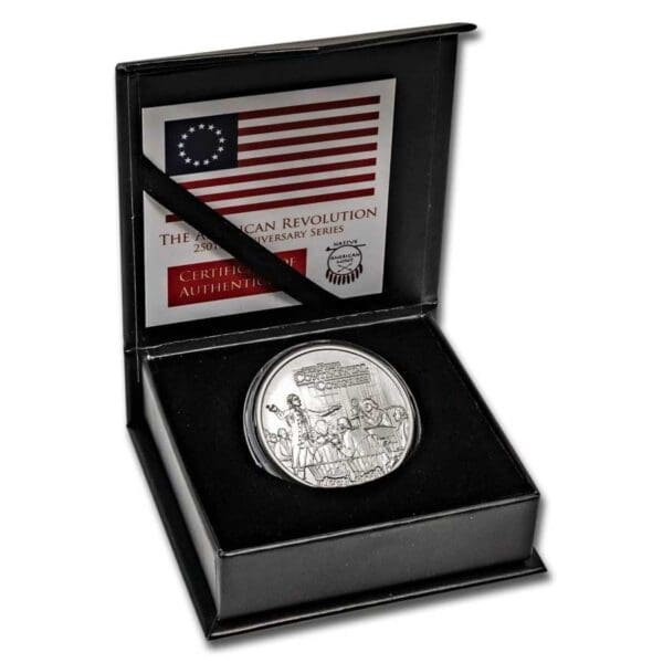 Mayer Mint GMBH Revolution Series: První kontinentální kongres 1 Oz 2024 $ 1 - Image 3