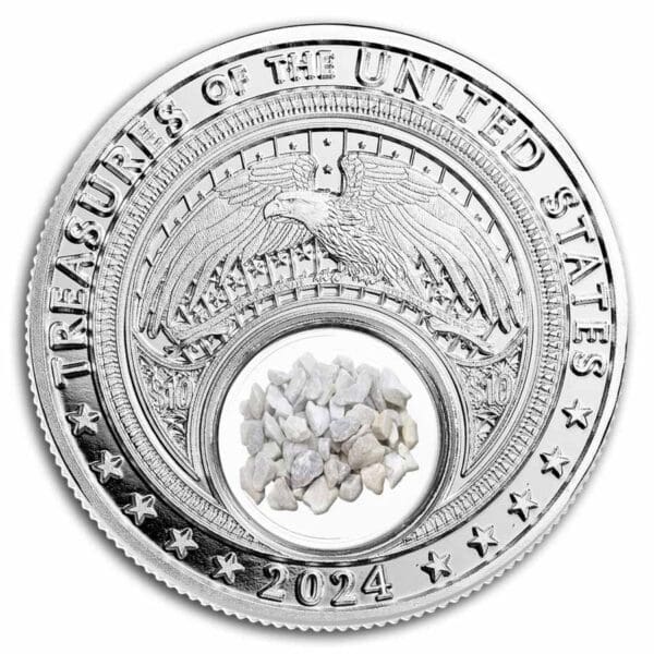 Native American Mint Poklady amerického vermontského mramoru (barevné) 1 Oz 2024 Native Mint - Image 2