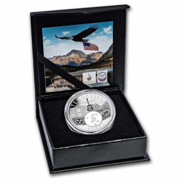 Native American Mint Silver Treasures of the US Tennessee Pearl 1 Oz 2023 Native Mint - Image 3