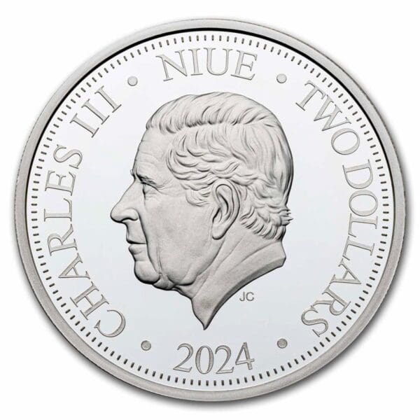 New Zealand Mint Lví král 30. – Kruh života $2 2024 Niue - Image 2