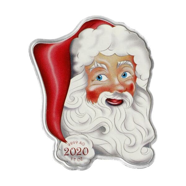 Pamp Christmas Santa Claus 1 Oz Stříbro - Image 2