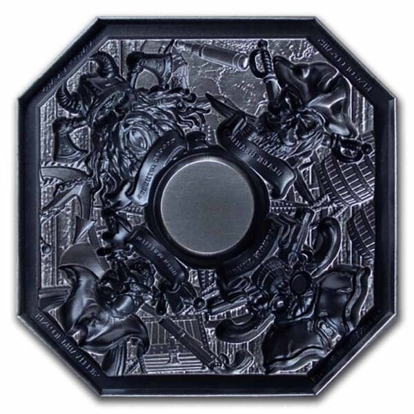 Private Mint Kings of Pirates Jižní Korea 2 oz - Image 2