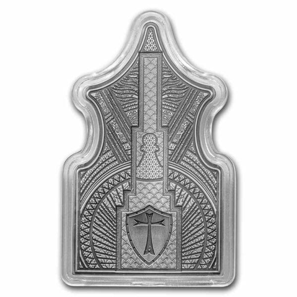 Private Mint šachová koruna: Stohovatelný pěšec 1 Oz Jižní Korea - Image 2