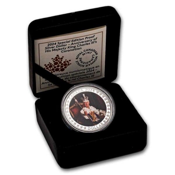 Royal Canadian Mint Výročí korunovace krále Karla III Canada 2024 Proof - Image 4