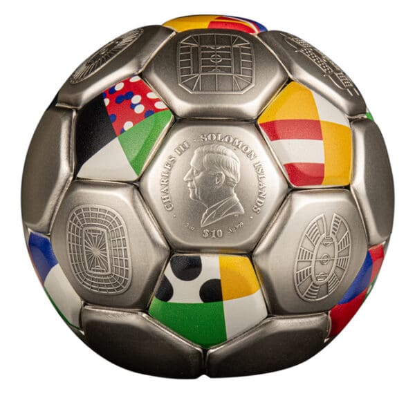 Solomon Islands UEFA Euro Německo 2024 – fotbal 3 Oz - Image 2