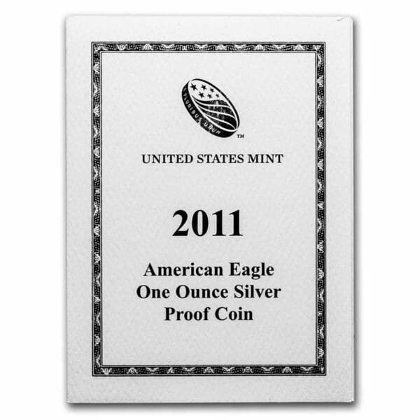 UNITED STATES MINT American Silver Eagle Orel (náhodný rok, s krabicí a COA) 1 oz Proof - Image 5