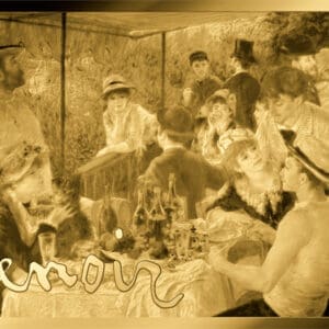 Pierre-Auguste Renoir Snídaně  Zlatý slitek