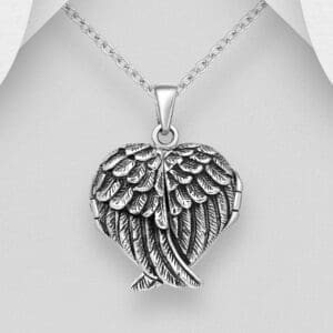 Přívěsek Angel Wings (křídla se otevírají) ze stříbra 925