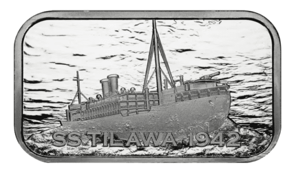 Stříbrný slitek 2024 1oz SS Tilawa Shipwreck