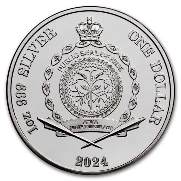 Mayer Mint GMBH Alien Encounters 1 Oz 2024 Niue Proof - Image 2