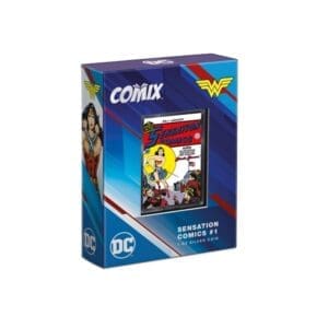 New Zealand Mint 1 oz Sensation komiks: Wonder woman 2024 Proof