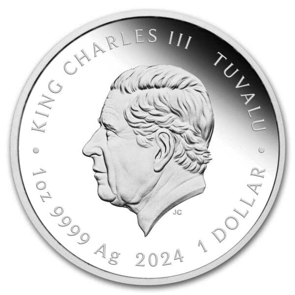 Perth Mint Leonardo Proof Colorized Tirtles Tuvalu - Image 2