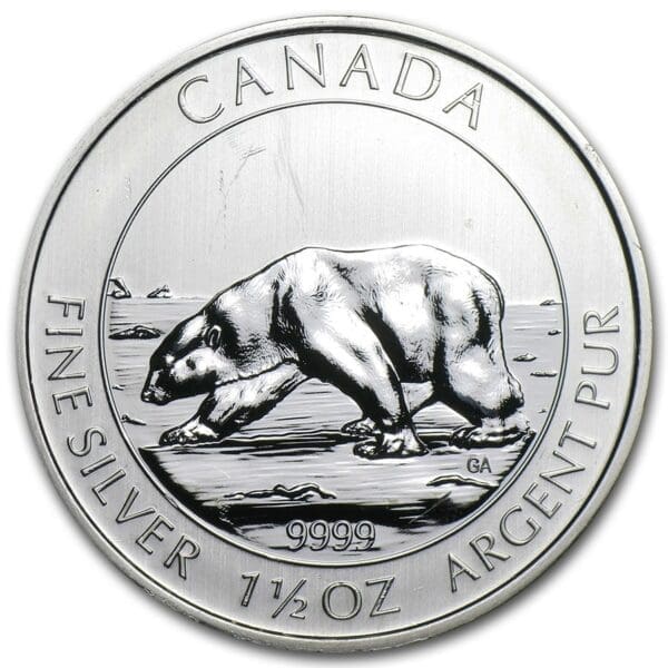 Royal Canadian Mint 2013 Kanada 1,5 Oz ( 46,65g) Polární Medvěd