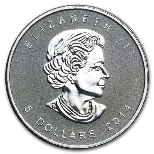 Royal Canadian Mint 2014 Kanada 1 oz Silver Maple Leaf Horse Privy - Image 2