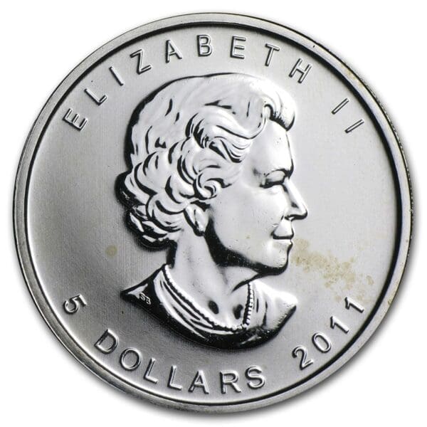 Royal Canadian Mint Stříbrná  mince Grizzly Canadian Wildlife 1 Oz 2011 - Image 2