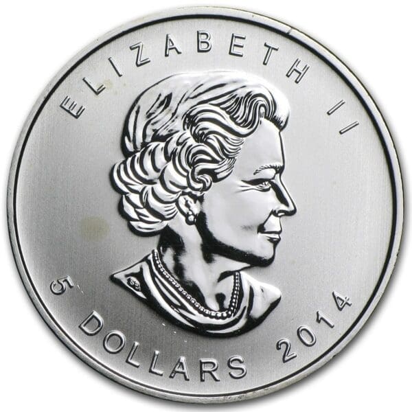 Royal Canadian Mint Stříbrná  mince Sokol stěhovavý Birds of Prey 1 Oz 2014 - Image 2