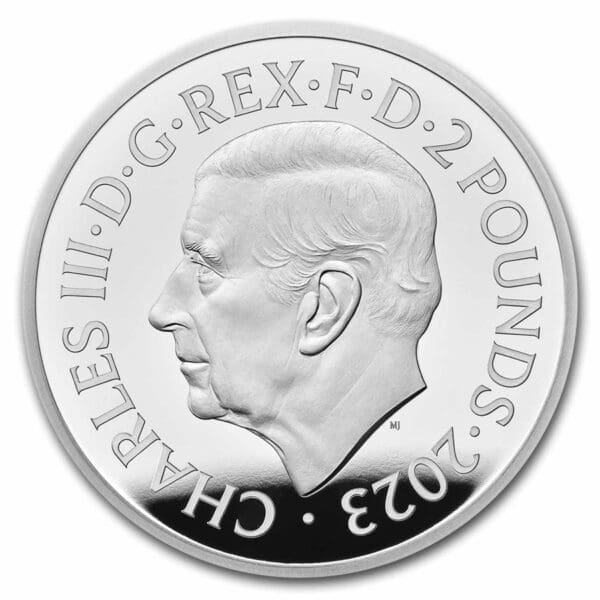 Royal Mint 2023 GB 1 oz stříbrná barevná mince 2 £ PF Music Legends: The Police - Image 2