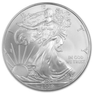 UNITED STATES MINT Stříbrná mince American Eagle 1 Oz 2009
