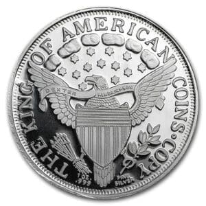 UNITED STATES MINT Stříbrný americký dolar 1804 NOVORAŽBA 1 Oz ( 31,1 g)
