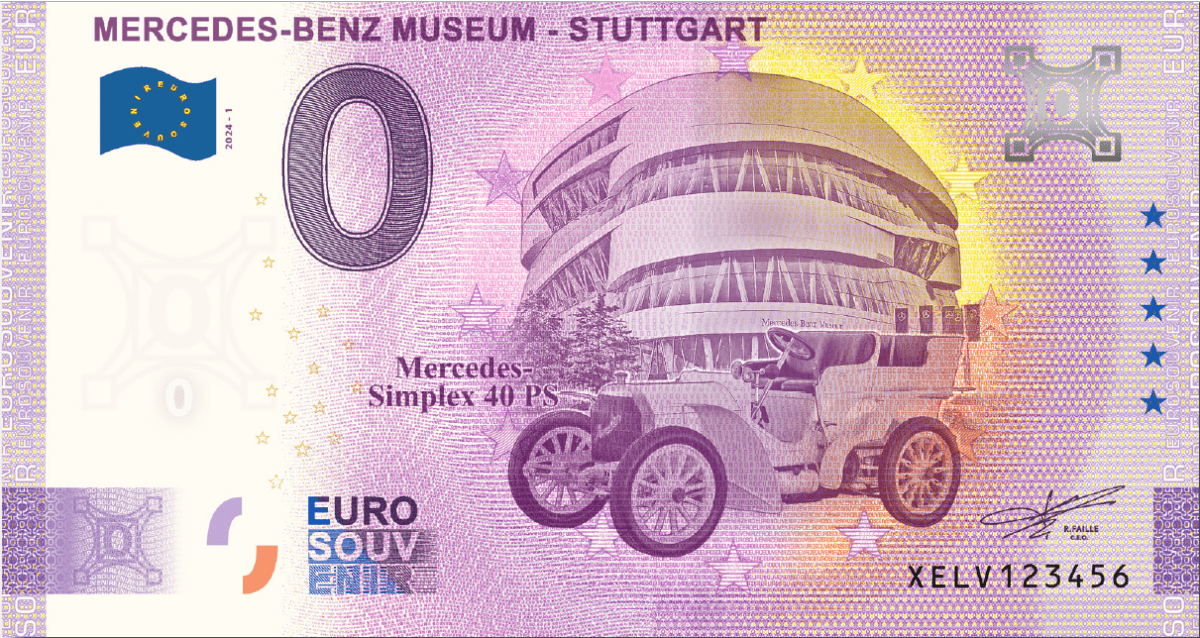 0 EUR Muzeum Mercedes-Benz